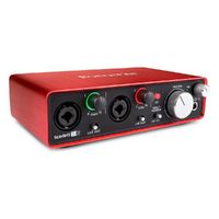 Tarjeta de Sonido: Focusrite Scarlett 2i2 Dispositivos Tarjeta de Sonido: Focusrite Scarlett 2i2 Dispositivos